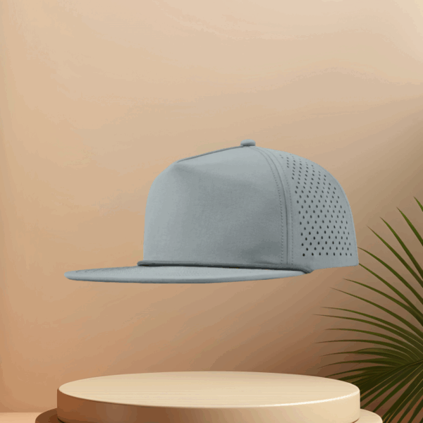 Gray Flat Brim Cap - Image 2
