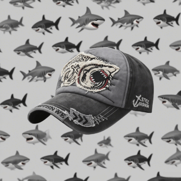 Shark Fade Curve Cap - Image 4